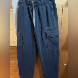 Men’s Navy AND1 Pants with Velcro Pockets